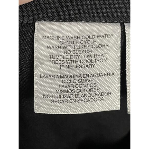 Jones New York Collection Platinum Skirt Womens 4 Black Pencil Stretch Easycare - Picture 11 of 13